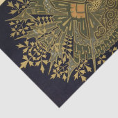 Jugendstil-Textilmuster Christopher Dresser Seidenpapier (Detail)