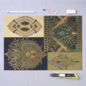 Jugendstil-Textilmuster Christopher Dresser Seidenpapier (Handwerk)