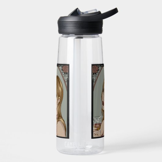 Jugendstil Trinkflasche (Links)