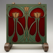 Jugendstil Tulip Tapesta Keramik Tile Fliese
