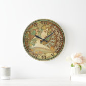 Jugendstil-Uhr Große Wanduhr (Zuhause)