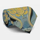 Jugendstil und persische Kunst - inspirierte digit Krawatte (Gerollt)