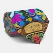 Jugendstil und persische Kunst - inspirierte digit Krawatte (Gerollt)