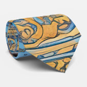 Jugendstil und persische Kunst - inspirierte digit Krawatte (Gerollt)