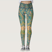 Jugendstil und persische Kunst - inspirierte digit Leggings (Vorderseite)