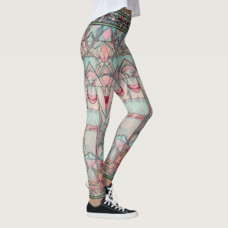 Jugendstil und persische Kunst - inspirierte digit Leggings