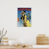 Jugendstil und Theater Théâtrophone Poster (Küche)