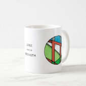 Jugendstil-Uruz-Rune-Mug – STÄRKE! Kaffeetasse (VorderseiteRechts)