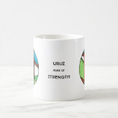 Jugendstil-Uruz-Rune-Mug – STÄRKE! Kaffeetasse (Mittel)