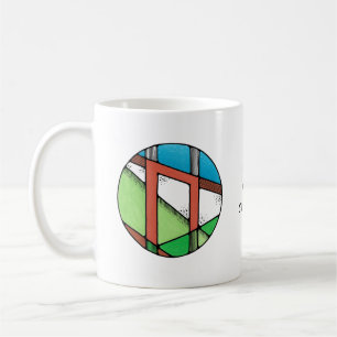 Jugendstil-Uruz-Rune-Mug – STÄRKE! Kaffeetasse