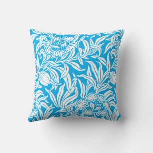 Jugendstil Vintage Botanisches Blumenmuster Kissen