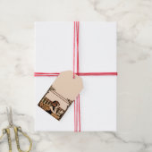 Jugendstil Vintage-Leser Geschenkanhänger (Mit Garn)