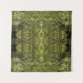 Jugendstil: Vintages Dekor. Wandteppich (Vorderseite (Horizontal))