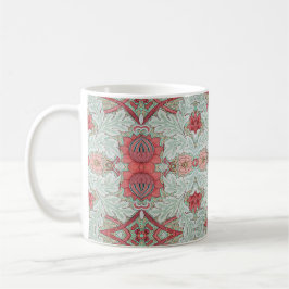 Jugendstil Vintages Ornament Design Kaffeetasse