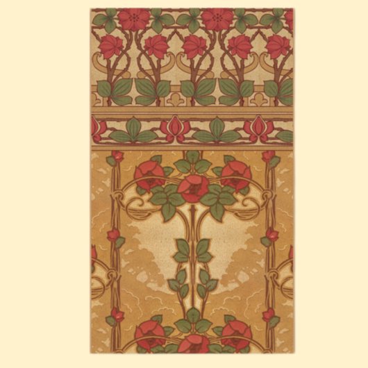 Jugendstil Visitenkarte