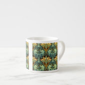 Jugendstil-Wallpaper Espresso Tasse (Vorderseite Rechts)