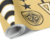 Jugendstil-Weihnachtsdekoration Geschenkpapier (Rolleneckpunkt)