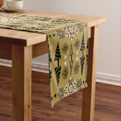 Jugendstil-Weihnachtsdekoration Kurzer Tischläufer (Beispiel)