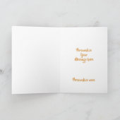 Jugendstil Weihnachtskarte Dankeskarte (Innenseite)