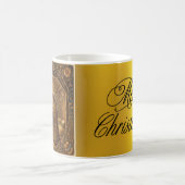 Jugendstil-Weihnachtskrippe Kaffeetasse (Mittel)