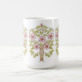 Jugendstil Whimsical Blooms Kaffeetasse (Mittel)