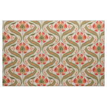 Jugendstil-Wildblumen, Persimmon