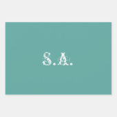 Jugendstil-William morris-Anenie Geschenkpapier Set (Vorderseite 3)