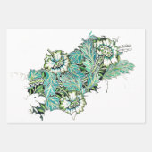Jugendstil-William morris-Anenie Geschenkpapier Set (Vorderseite 2)