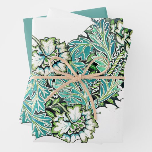 Jugendstil-William morris-Anenie Geschenkpapier Set (Beispiel)