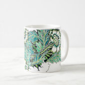 Jugendstil-William morris-Anenie Kaffeetasse (VorderseiteRechts)