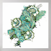 Jugendstil-William morris-Anenie Poster (Vorne)