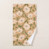 Jugendstil William-Morris Muster Badhandtuch Set (Handtuch)