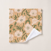 Jugendstil William-Morris Muster Badhandtuch Set (Waschlappen)