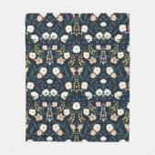Jugendstil William-Morris Muster Fleecedecke (Vorderseite)