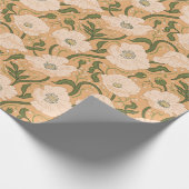 Jugendstil William-Morris Muster Geschenkpapier (Ecke)