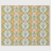 Jugendstil-William-Morris-Muster Geschenkpapier (Flach)