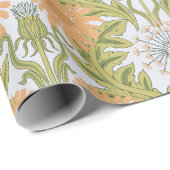 Jugendstil-William-Morris-Muster Geschenkpapier (Rolleneckpunkt)
