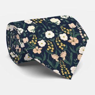 Jugendstil William-Morris-Muster Krawatte