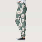 Jugendstil William-Morris Muster Leggings (Links)