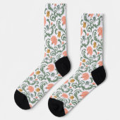Jugendstil William-Morris-Muster Socken (Linkes Detail)