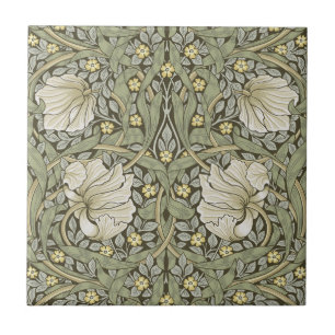 Jugendstil, William Morris Pimpernel-Blumendesign Fliese