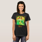 Jugendstil-Wine T-Shirt (Vorne ganz)