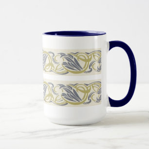 Jugendstil-Wirbel Tasse