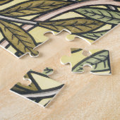 Jugendstil Wisteria-Blumenmuster   Puzzle (Seite)