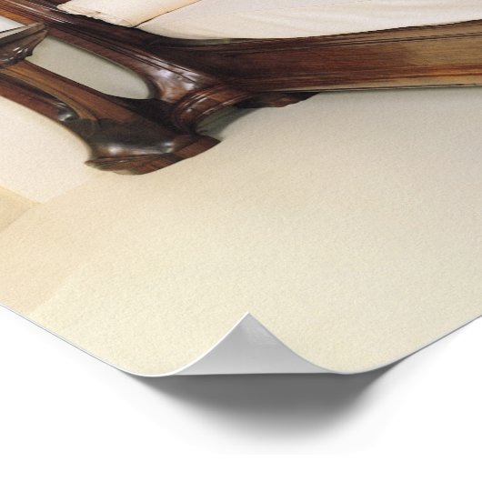 Jugendstilbett, 1900 poster (Ecke)