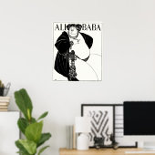 Jugendstilbild: Beardsley - Ali Baba Poster (Heimbüro)