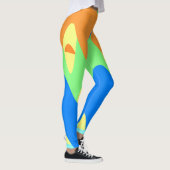 Jugendstile Geometrische Leggings (Rechts)