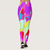 Jugendstile Geometrische Leggings (Rückseite)