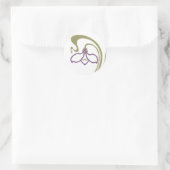 Jugendstilfest Runder Aufkleber (Tasche)