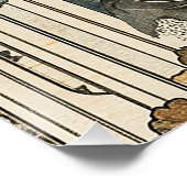 Jugendstilfrau Poster (Ecke)